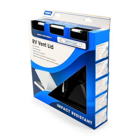 Camco VENT LID, VENTLINE PRE 08/ELIXIR 94 UP, BLACK 40177